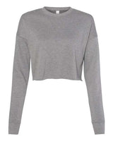 BELLA + CANVAS Women's Crop Fleece Crewneck Sweatshirt-1