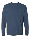 Comfort Colors Men's Garment-Dyed Heavyweight Long Sleeve Pocket T-Shirt-1