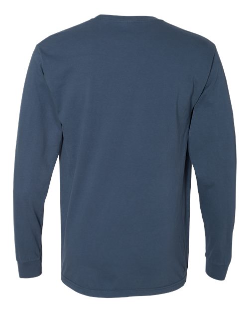 Comfort Colors Men's Garment-Dyed Heavyweight Long Sleeve Pocket T-Shirt-2