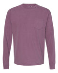 Comfort Colors Men's Garment-Dyed Heavyweight Long Sleeve Pocket T-Shirt-1