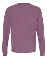 Comfort Colors Men's Garment-Dyed Heavyweight Long Sleeve Pocket T-Shirt-1