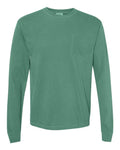 Comfort Colors Men's Garment-Dyed Heavyweight Long Sleeve Pocket T-Shirt-1