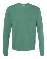 Comfort Colors Men's Garment-Dyed Heavyweight Long Sleeve Pocket T-Shirt-1