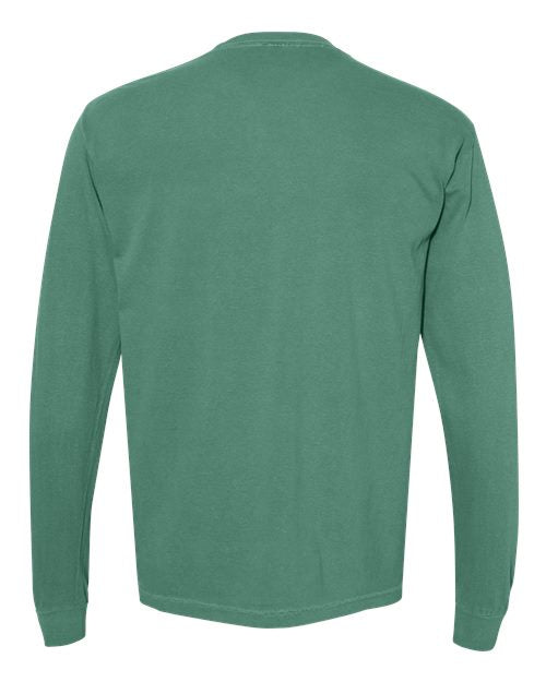 Comfort Colors Men's Garment-Dyed Heavyweight Long Sleeve Pocket T-Shirt-2