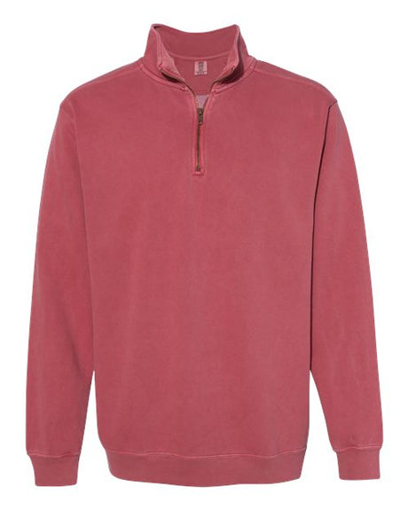 Comfort Colors Men's Garment-Dyed Quarter-Zip Sweatshirt-1