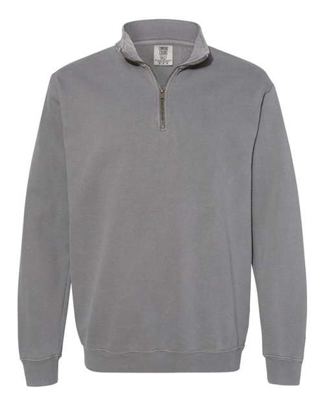Comfort Colors Men's Garment-Dyed Quarter-Zip Sweatshirt-1