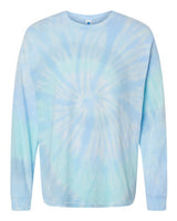 Colortone Men's Tie-Dyed Long Sleeve T-Shirt-1