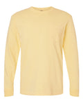 Comfort Colors Men's Garment-Dyed Heavyweight Long Sleeve Pocket T-Shirt-1