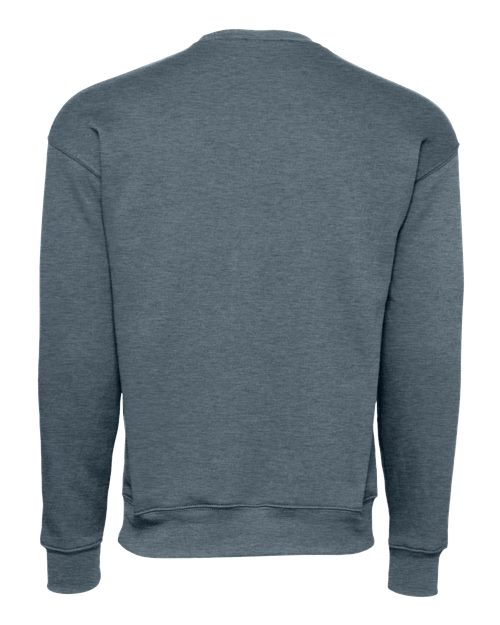 BELLA + CANVAS Men's Sponge Fleece Drop Shoulder Crewneck Sweatshirt-2