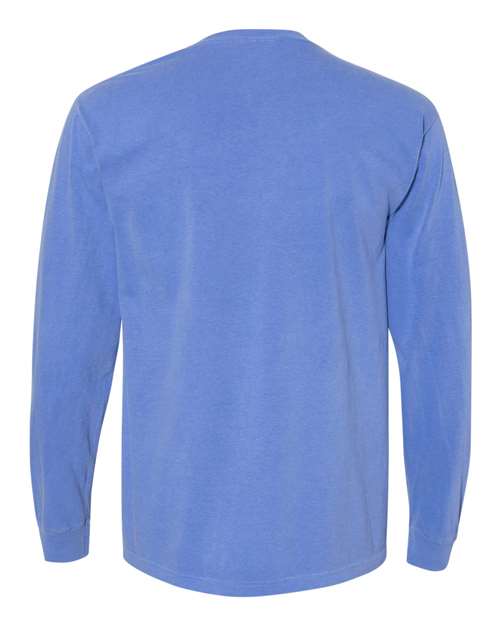 Comfort Colors Men's Garment-Dyed Heavyweight Long Sleeve Pocket T-Shirt-2