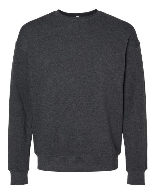 BELLA + CANVAS Men's Sponge Fleece Drop Shoulder Crewneck Sweatshirt-1