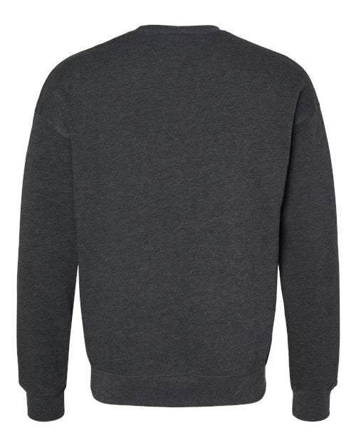 BELLA + CANVAS Men's Sponge Fleece Drop Shoulder Crewneck Sweatshirt-2