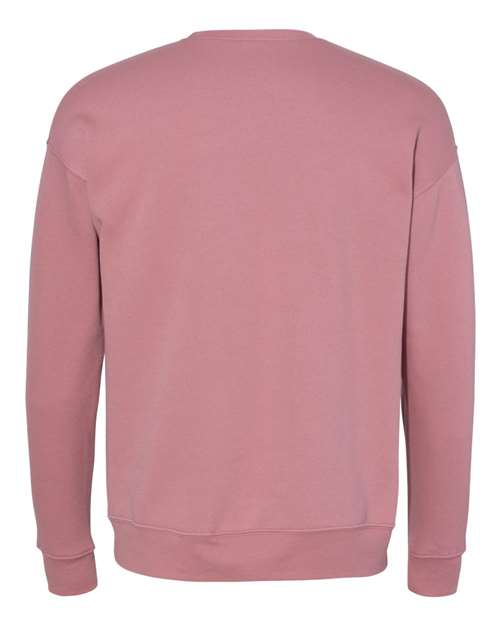 BELLA + CANVAS Men's Sponge Fleece Drop Shoulder Crewneck Sweatshirt-2