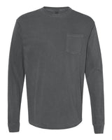 Comfort Colors Men's Garment-Dyed Heavyweight Long Sleeve Pocket T-Shirt-1