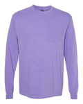 Comfort Colors Men's Garment-Dyed Heavyweight Long Sleeve Pocket T-Shirt-1