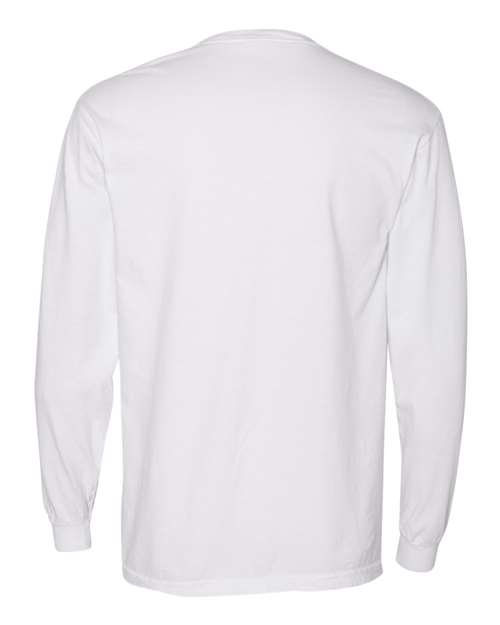 Comfort Colors Men's Garment-Dyed Heavyweight Long Sleeve Pocket T-Shirt-2