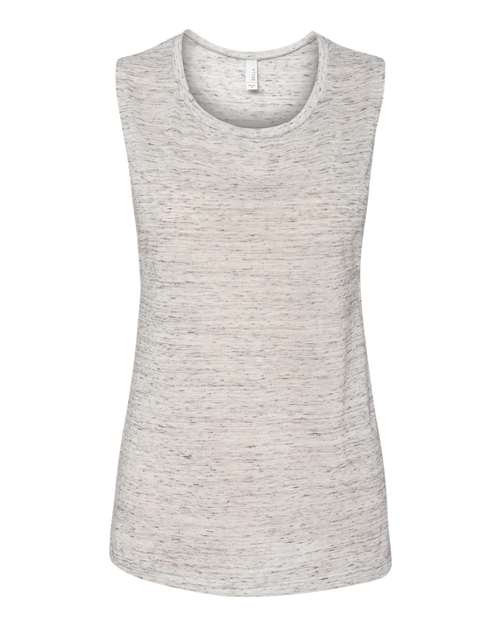 BELLA + CANVAS Women's Flowy Scoop Muscle Tank-1