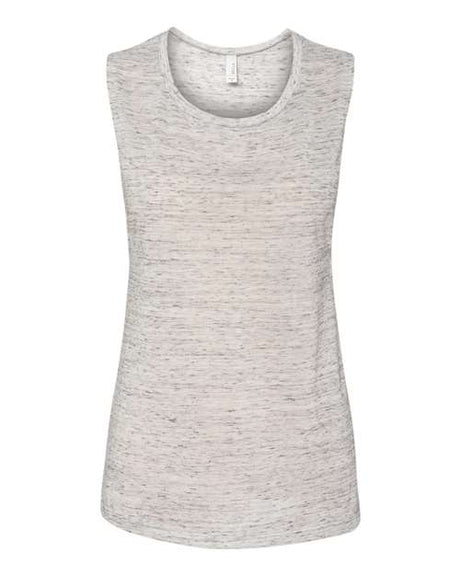 BELLA + CANVAS Women's Flowy Scoop Muscle Tank-1