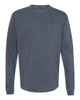 Comfort Colors Men's Garment-Dyed Heavyweight Long Sleeve Pocket T-Shirt-1