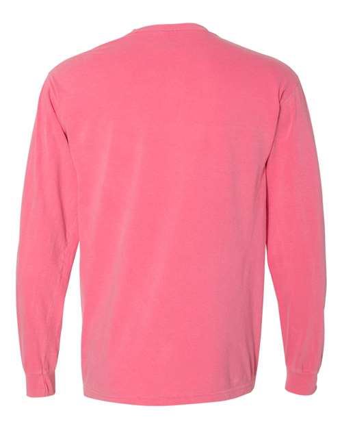 Comfort Colors Men's Garment-Dyed Heavyweight Long Sleeve Pocket T-Shirt-2