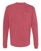 Comfort Colors Men's Garment-Dyed Heavyweight Long Sleeve Pocket T-Shirt-1