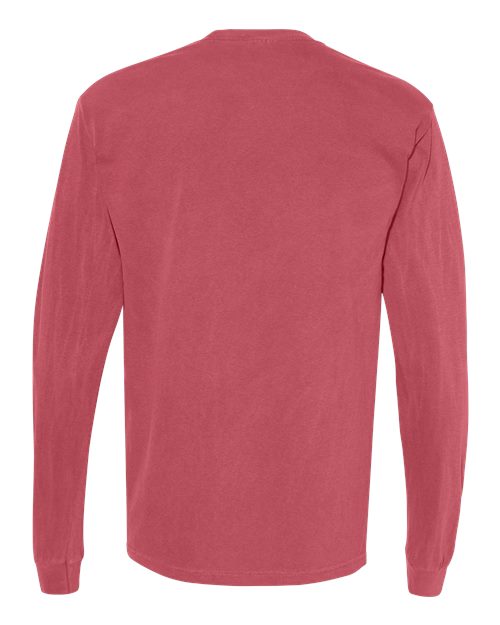 Comfort Colors Men's Garment-Dyed Heavyweight Long Sleeve Pocket T-Shirt-2