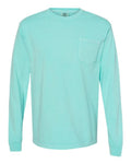 Comfort Colors Men's Garment-Dyed Heavyweight Long Sleeve Pocket T-Shirt-1