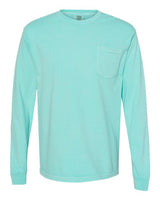 Comfort Colors Men's Garment-Dyed Heavyweight Long Sleeve Pocket T-Shirt-1