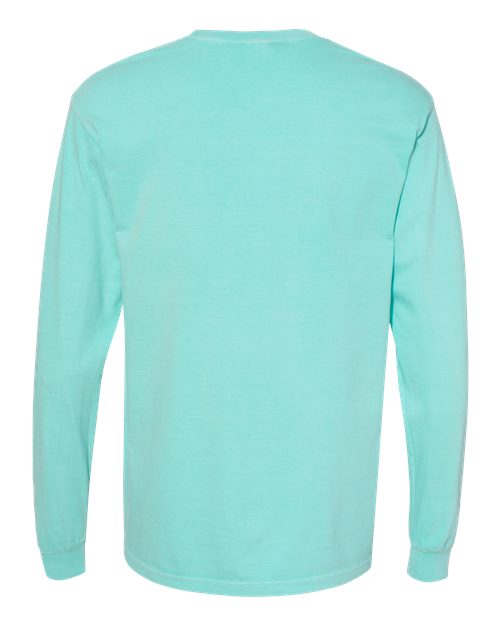 Comfort Colors Men's Garment-Dyed Heavyweight Long Sleeve Pocket T-Shirt-2