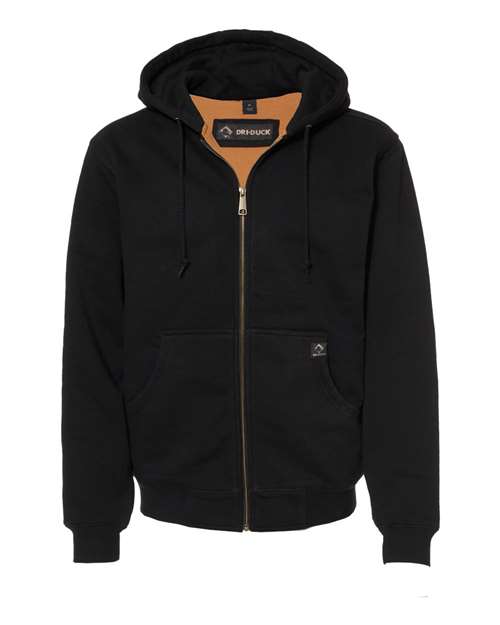 DRI DUCK Men's Crossfire Heavyweight Power Fleece Hooded Jacket with Thermal Lining-1
