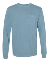 Comfort Colors Men's Garment-Dyed Heavyweight Long Sleeve Pocket T-Shirt-1