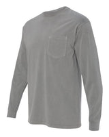 Comfort Colors Men's Garment-Dyed Heavyweight Long Sleeve Pocket T-Shirt-2