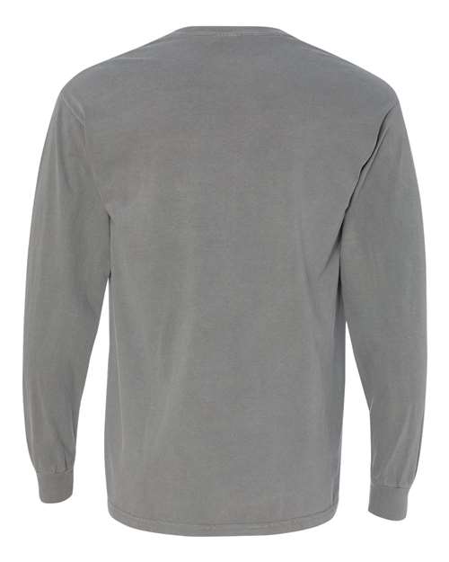 Comfort Colors Men's Garment-Dyed Heavyweight Long Sleeve Pocket T-Shirt-3