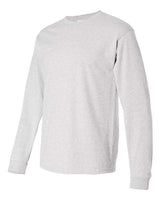 Hanes Men's Authentic 100% Cotton Long Sleeve T-Shirt 5586-2