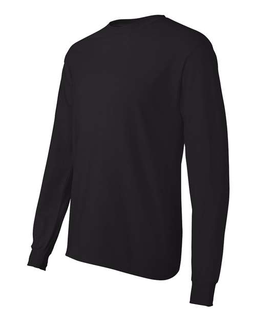 Hanes Men's Authentic 100% Cotton Long Sleeve T-Shirt 5586-2