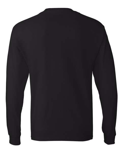 Hanes Men's Authentic 100% Cotton Long Sleeve T-Shirt 5586-3