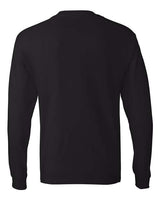 Hanes Men's Authentic 100% Cotton Long Sleeve T-Shirt 5586-3