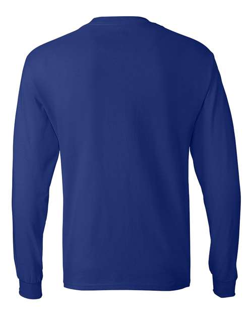Hanes Men's Authentic 100% Cotton Long Sleeve T-Shirt 5586-3