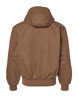 DRI DUCK Men's Cheyenne Boulder Cloth Hooded Jacket with Tricot Quilt Lining-2