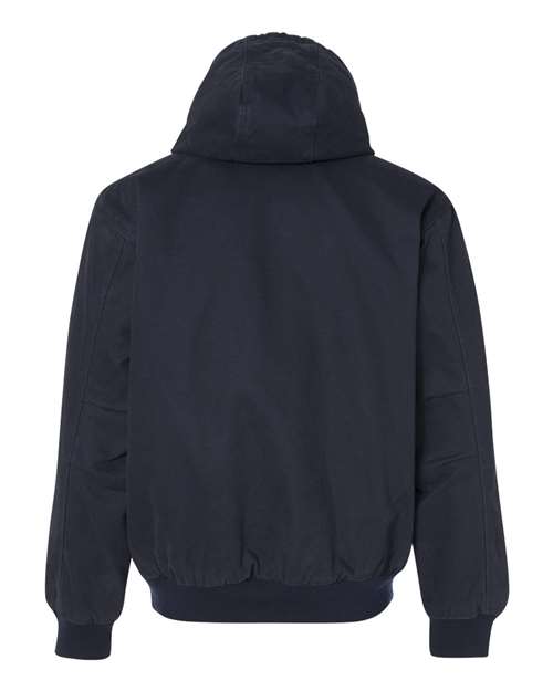 DRI DUCK Men's Cheyenne Boulder Cloth Hooded Jacket with Tricot Quilt Lining-2