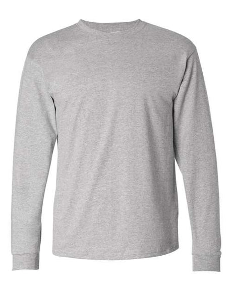 Hanes Men's Authentic 100% Cotton Long Sleeve T-Shirt 5586-1