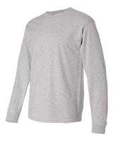 Hanes Men's Authentic 100% Cotton Long Sleeve T-Shirt 5586-2