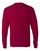 Hanes Men's Authentic 100% Cotton Long Sleeve T-Shirt 5586-3