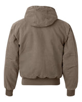 DRI DUCK Men's Cheyenne Boulder Cloth Hooded Jacket with Tricot Quilt Lining-2