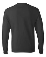 Hanes Men's Authentic 100% Cotton Long Sleeve T-Shirt 5586-3