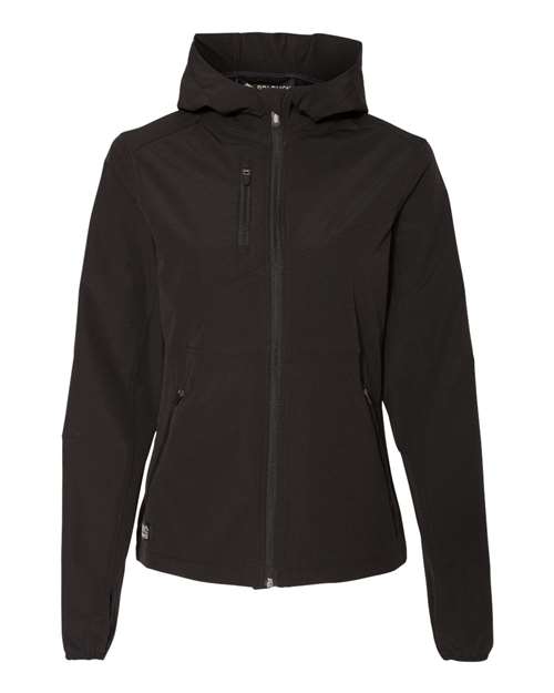 DRI DUCK Women's Ascent Soft Shell Hooded Jacket-1