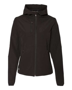 DRI DUCK Women's Ascent Soft Shell Hooded Jacket-1