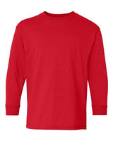 Gildan Youth Heavy Cotton Long Sleeve T-Shirt-1
