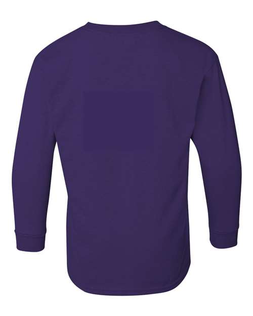 Gildan Youth Heavy Cotton Long Sleeve T-Shirt-3