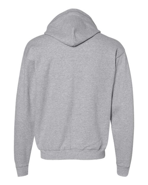 Hanes Men's EcoSmart Full-Zip Hooded Sweatshirt-2
